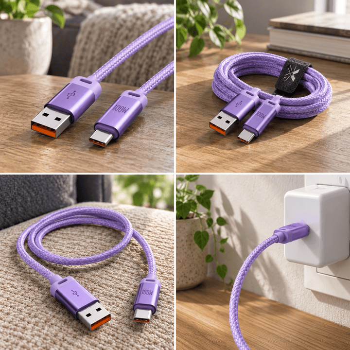 XtremPro™ USB-C Fast Charging Cable - Electric Head Shaver For Bald Men &amp; Women - THE SHAVERPRO SHOP