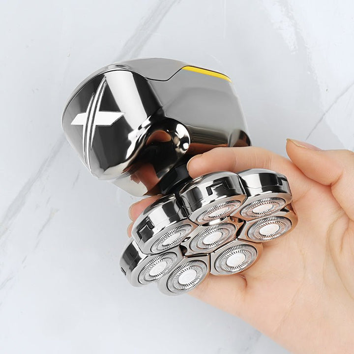 XtremPro™ bald head shaver in hand — shave without irritation