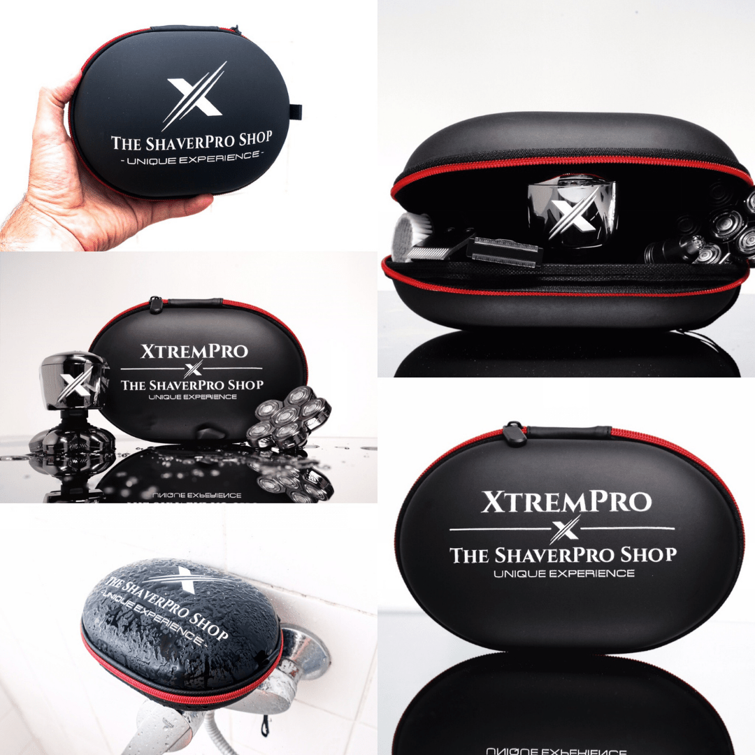 XtremPro™ Protective Travel Case - Electric Head Shaver For Bald Men &amp; Women - THE SHAVERPRO SHOP
