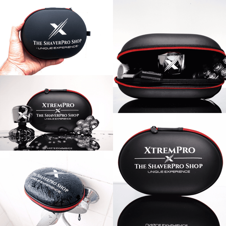 XtremPro™ Protective Travel Case - Electric Head Shaver For Bald Men &amp; Women - THE SHAVERPRO SHOP